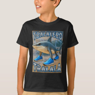 Tralalero Tralala Italiaanse Brainrot Meme Verjaar T-shirt