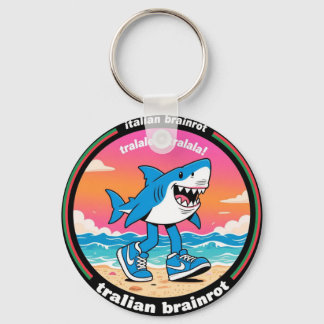 tralalero tralala "Italiaanse brainrot" sleutelhan Sleutelhanger
