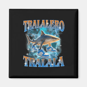 Tralalero Tralala Shark Meme Bootle Magneet