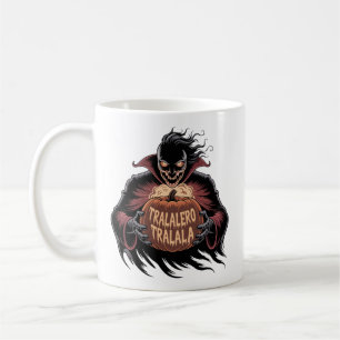 Tralalero Tralala Vampire Pompoen Halloween Koffiemok
