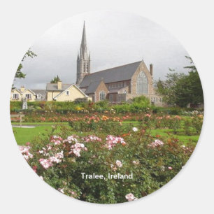 Tralee Ireland, Roos Garden, Town Park Ronde Sticker