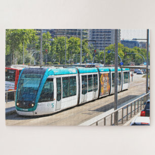 Tram, Barcelona, Spanje Legpuzzel
