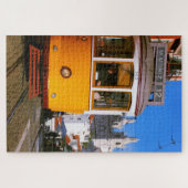 Tram in Lissabon Legpuzzel (Horizontaal)