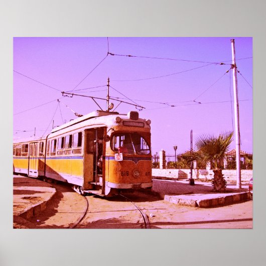 tram poster (Voorkant)