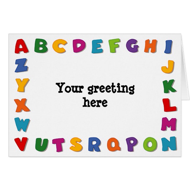 Trames de lettres (Devant horizontal)