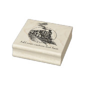  trammotor locomotieven met tekst 	rubberstempel (Stempel)