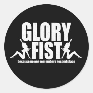 Tramp Stamp Sticker! Ronde Sticker