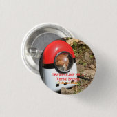 TRAMPOLINE HALL (Virtual Edition) - oktober 2020 Ronde Button 3,2 Cm (Voorkant /achterkant)