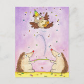 Trampoline Happy Birthday briefkaart van Nicole Ja (Voorkant)