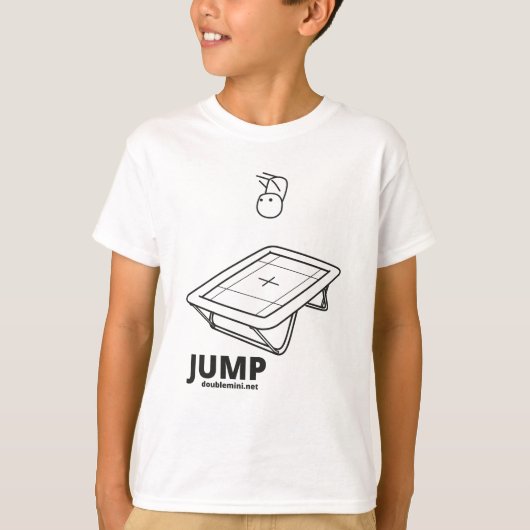 Trampoline JUMP T-shirt (Voorkant)