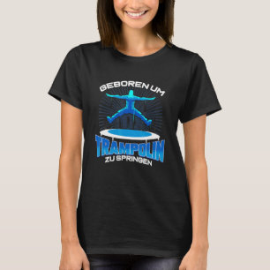 Trampoline Jumping Fitness Trend Sport T-shirt