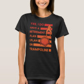 Trampoline Jumping Trampoline Gymnastics  22 T-shirt (Voorkant)