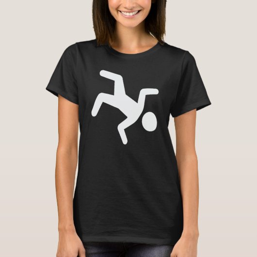Trampoline Jumping Trampoline Gymnastics T-shirt (Voorkant)