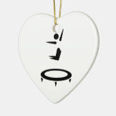Trampoline Keramisch Ornament (Links)
