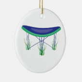 Trampoline Keramisch Ornament (Rechts)