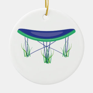 Trampoline Keramisch Ornament