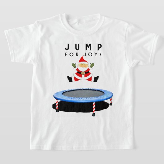 Trampoline kerst t-shirt (Laagn)