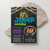 Trampoline Park Kinderen van Birthday Kaart