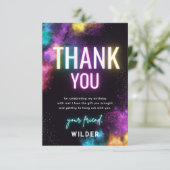 Trampoline Party Carte de remerciements (Debout devant)