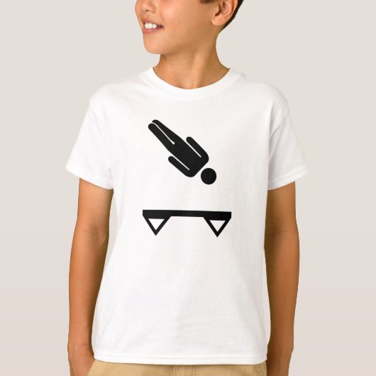 Trampoline trampoline t-shirt (Voorkant)