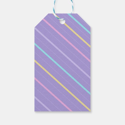 Trampoline van Kind van springplank Cadeaulabel (Achterkant)