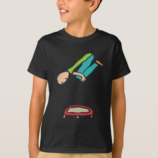 Trampolining T-shirt (Voorkant)