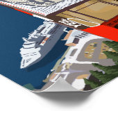 Tramway au-dessus de Juneau, Alaska Poster Vintage (Coin)