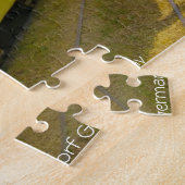 Tramway de Düsseldorf Allemagne. Puzzle (Côté)