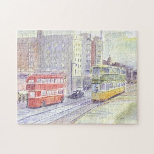 Tramway de Glasgow Coronation Puzzle (Horizontal)