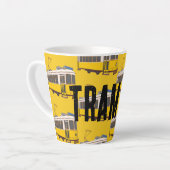 Tramway Lisbonne 28 Latte Mug (Angle gauche)