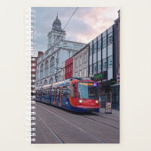 Tramway rouge et bleu (Devant)