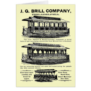 Tramways et chariots de Brill Company