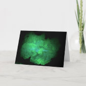 Trancas Geode under UV light greeting card Kaart (Voorkant)