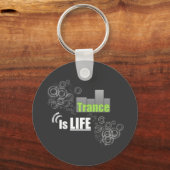 Trance is het leven sleutelhanger (Voorkant)