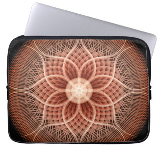 Trance Lotus Mandala Laptop Sleeve