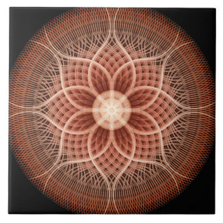 Trance Lotus Mandala Tegeltje