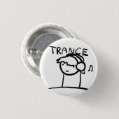 Trance Ronde Button 3,2 Cm (Voorkant /achterkant)