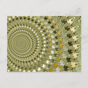 Trance Tunnel - Fractal Briefkaart