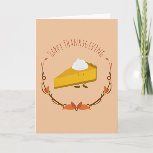 tranche de bon thanksgiving | Carte de voeux (Devant)