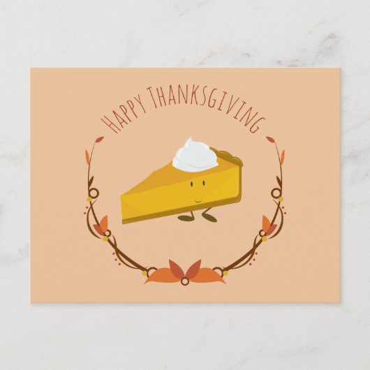 tranche de bon thanksgiving | Carte postale (Devant)