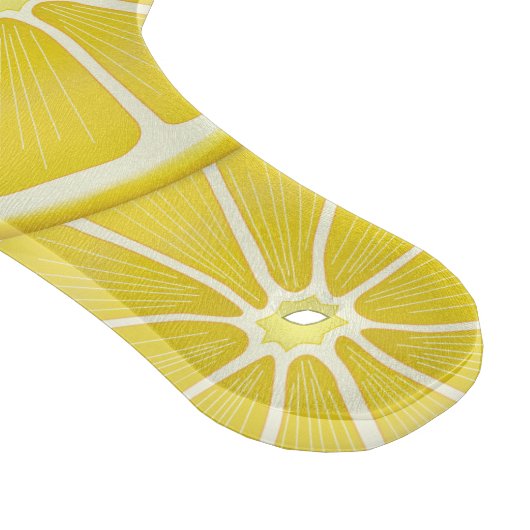 Tranche de la planche à découper en verre de citro (Coin)