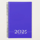 Tranche de texte en bleu électrique fractionnée An (Devant)