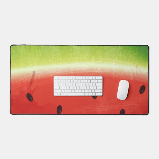 Tranche géante de pastèque à l'aquarelle mignonne (Clavier et souris)