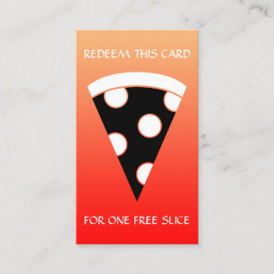 tranche libre de coupon à pizza