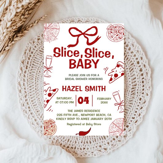 Tranche, Tranche, Bébé ! Invitation à la Baby Show