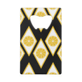 Tranches d'agrume dans le motif moderne de diamant (Dos)