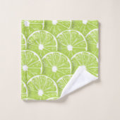 Tranches de chaux (Gant de toilette)
