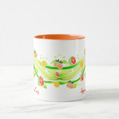 Tranches de fruits d'agrumes Café Mug (Centre)