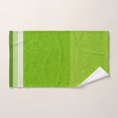 Tranches de fruits de citron vert juteux couleurs (Serviette à main)