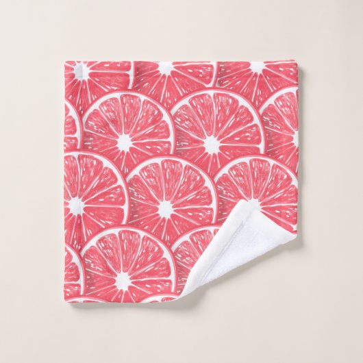 Tranches de pamplemousse (Gant de toilette)